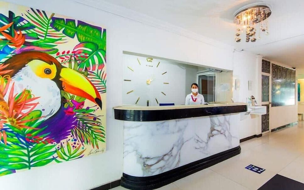 Receptionist Billede