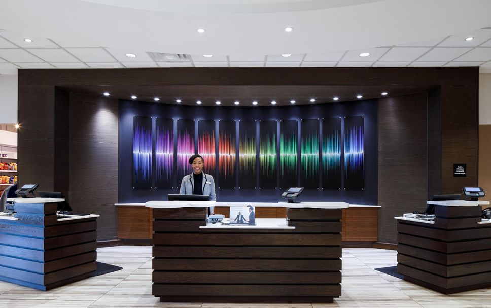 Receptionist Billede