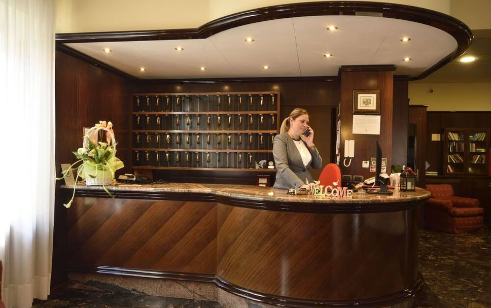 Receptionist Billede