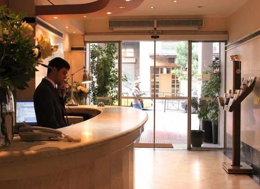 Receptionist Billede