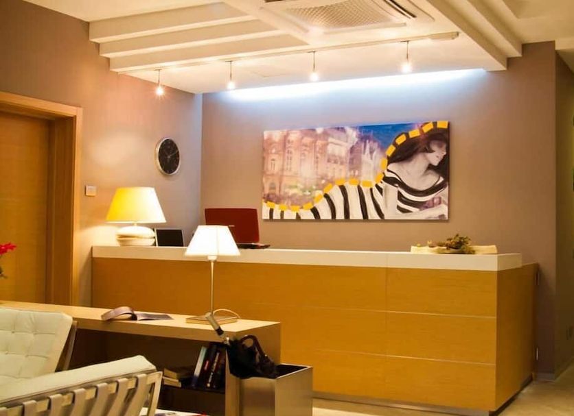 Receptionist Billede