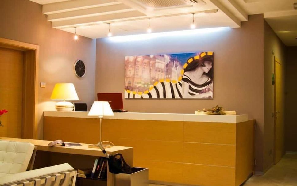 Receptionist Billede