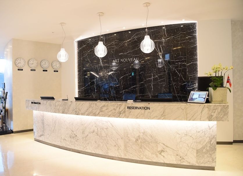 Receptionist Billede