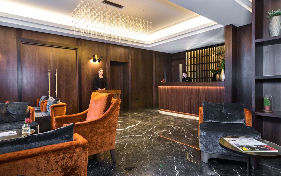 Receptionist Billede