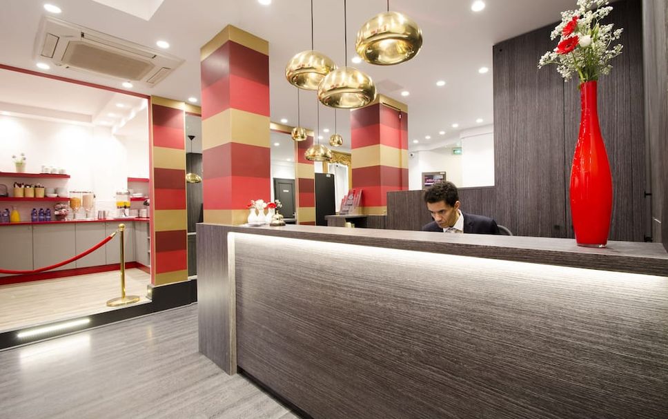 Receptionist Billede