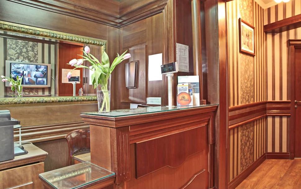 Receptionist Billede