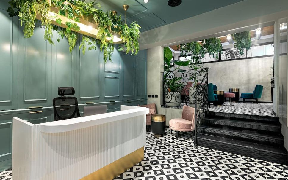 Receptionist Billede