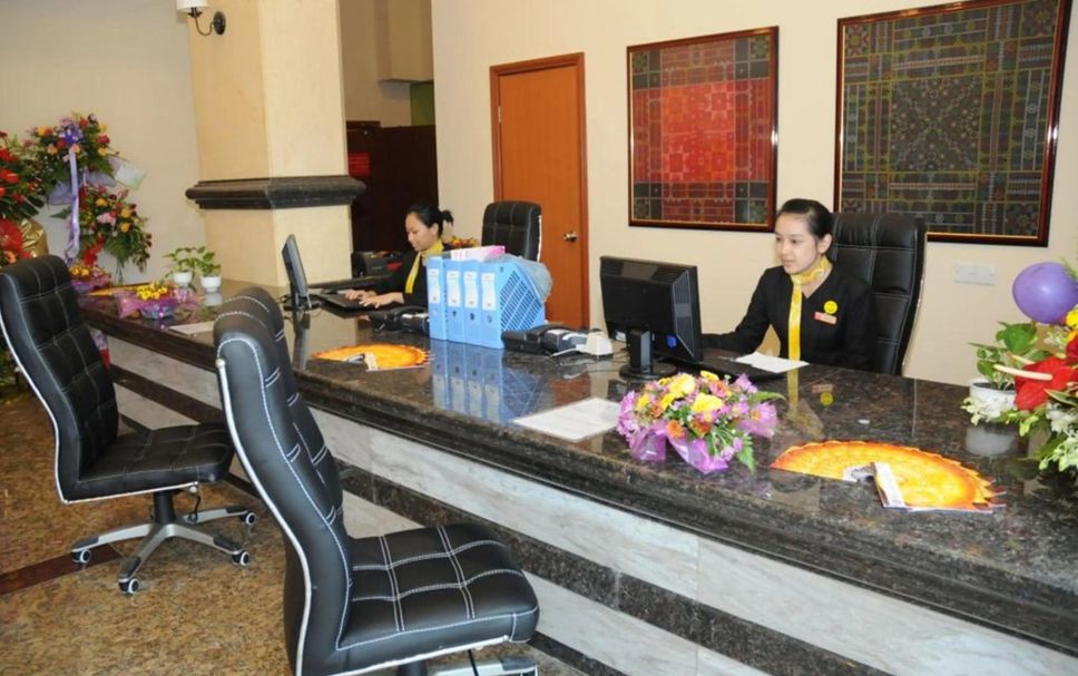 Receptionist Billede
