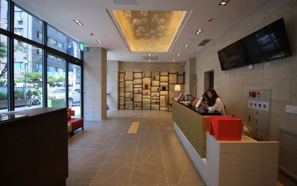 Receptionist Billede