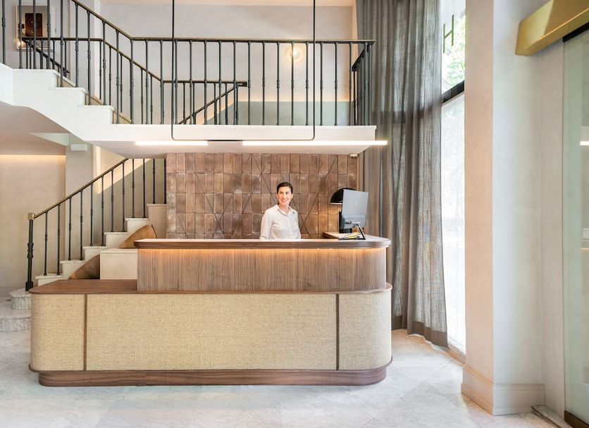 Receptionist Billede