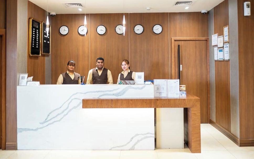 Receptionist Billede