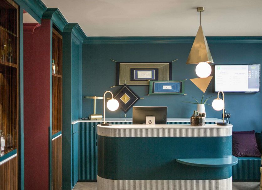 Receptionist Billede