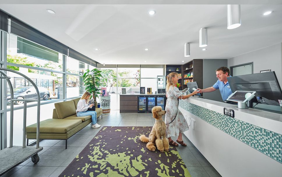 Receptionist Billede