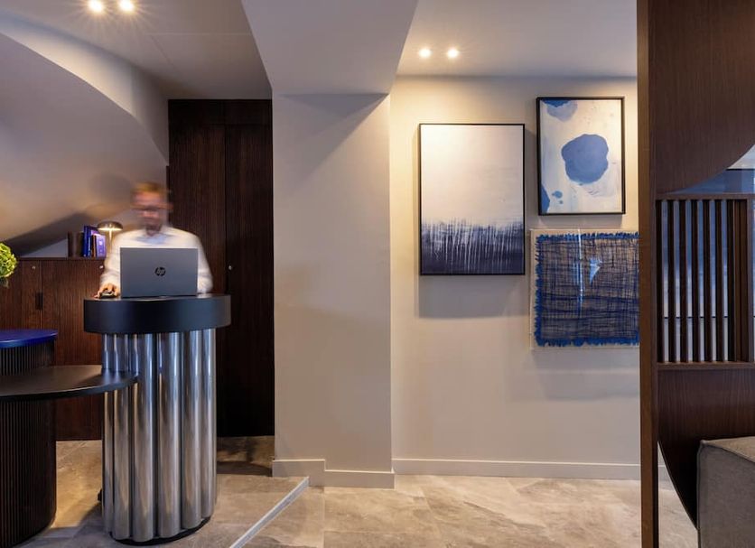 Receptionist Billede