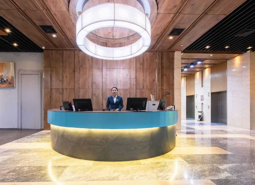Receptionist Billede