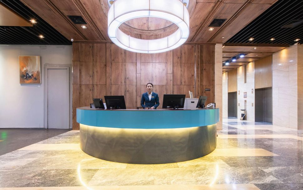 Receptionist Billede