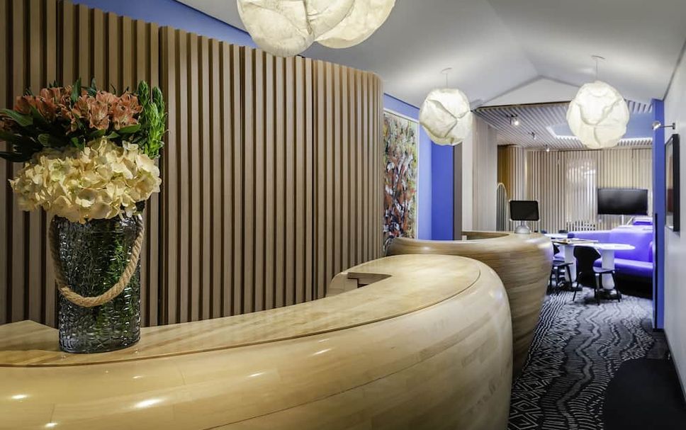 Receptionist Billede