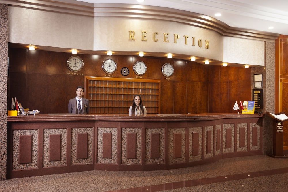Receptionist Billede
