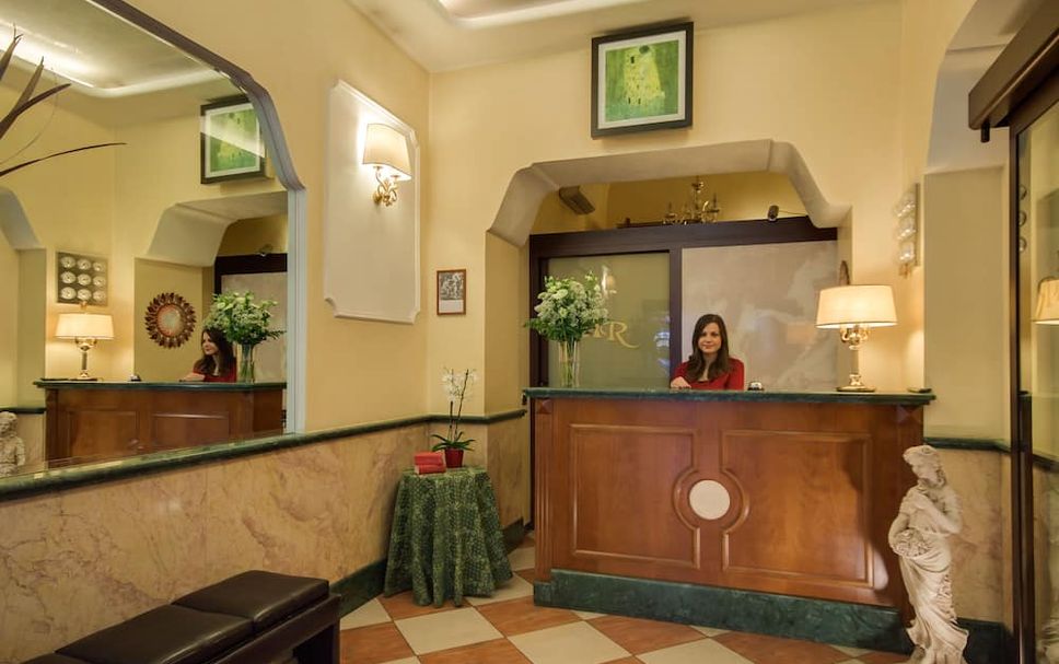 Receptionist Billede