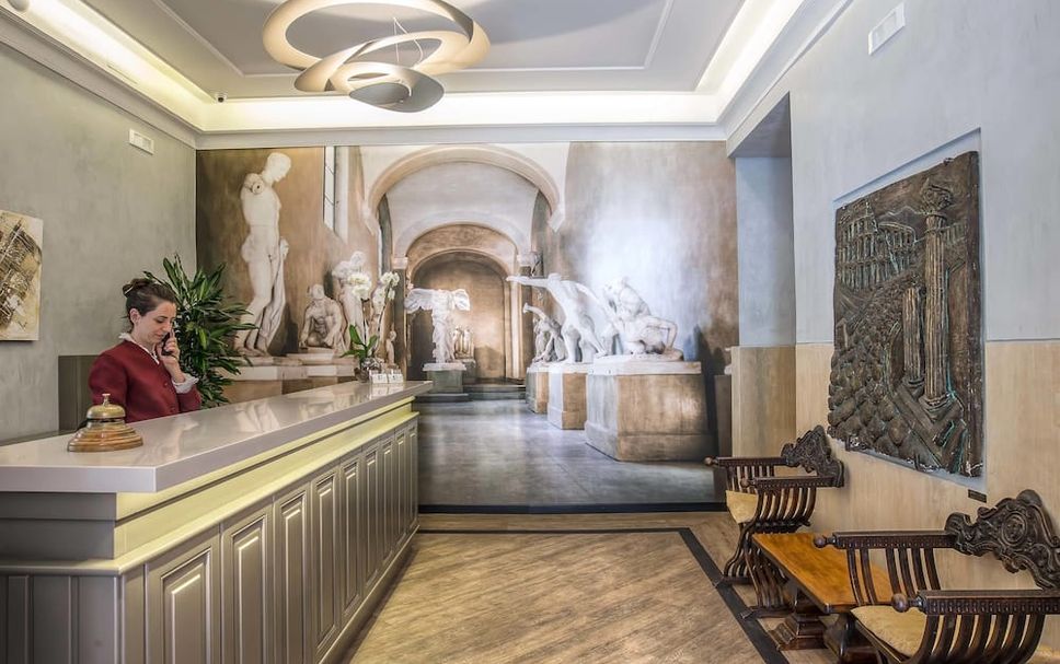 Receptionist Billede