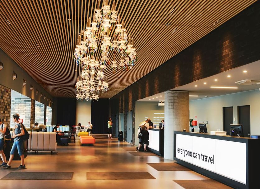 Receptionist Billede