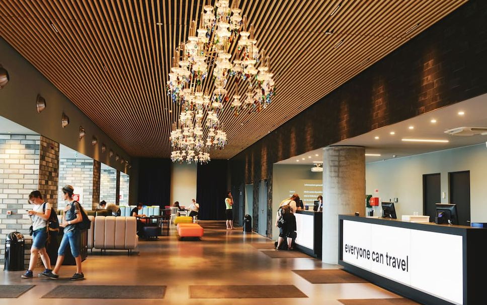 Receptionist Billede