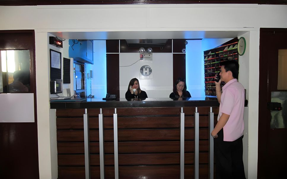 Receptionist Billede