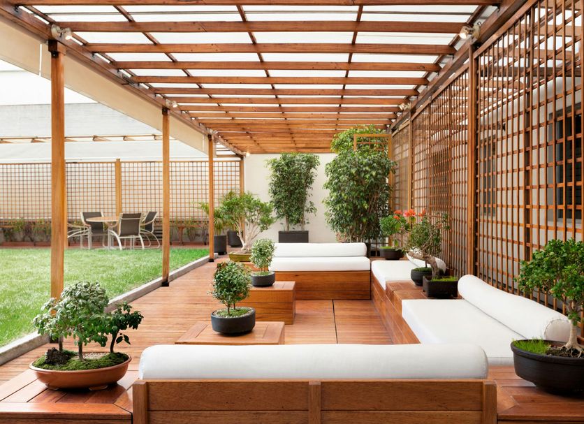 Patio Billede