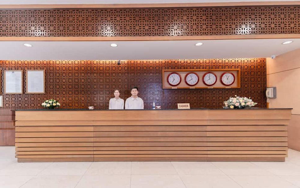 Receptionist Billede