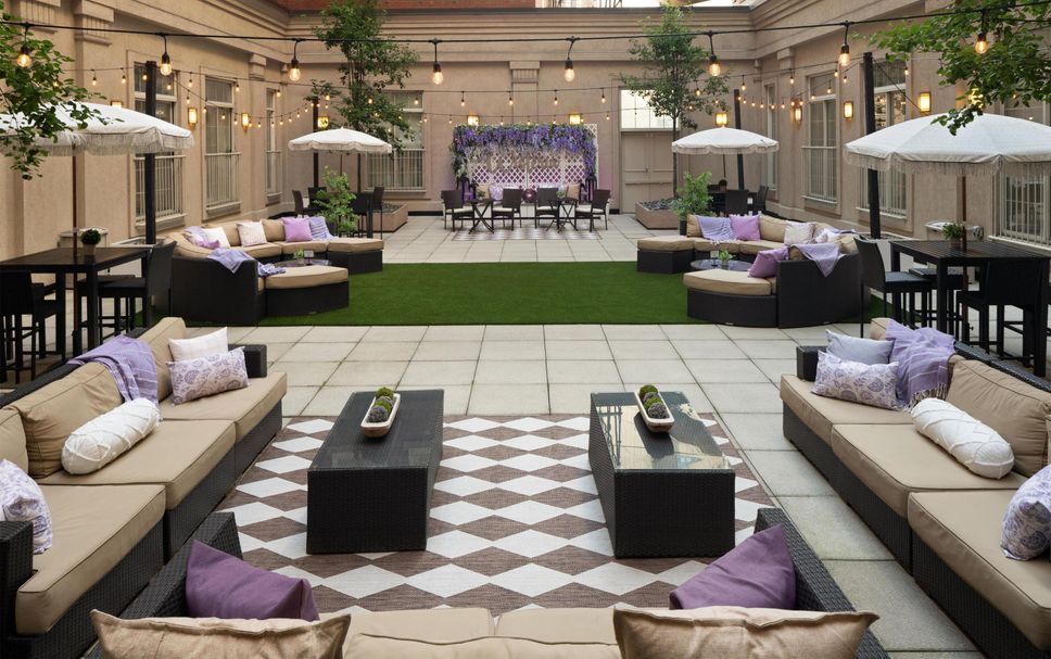 Patio Billede