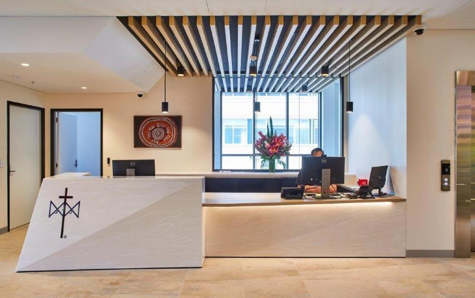 Receptionist Billede