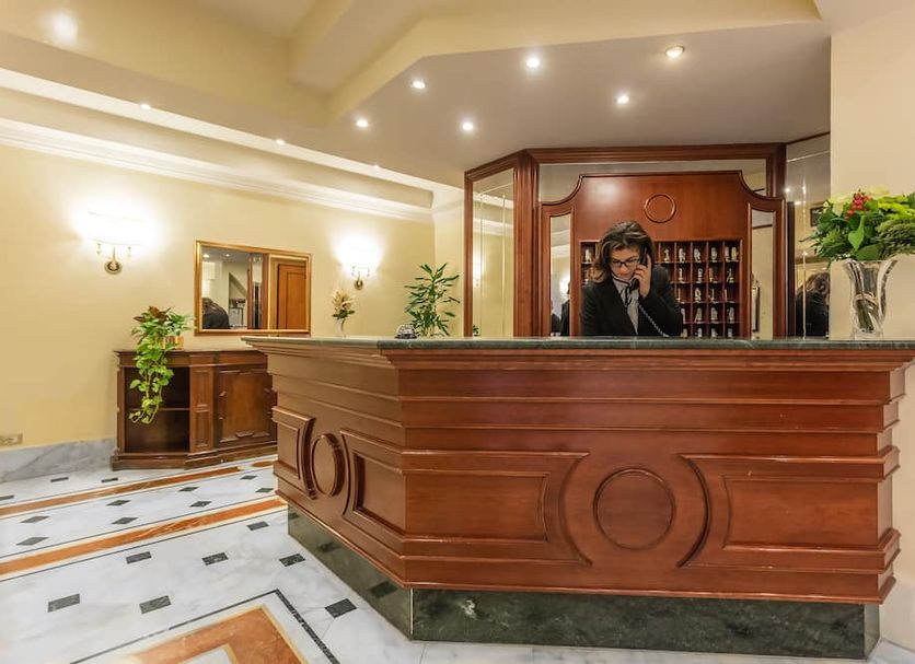 Receptionist Billede