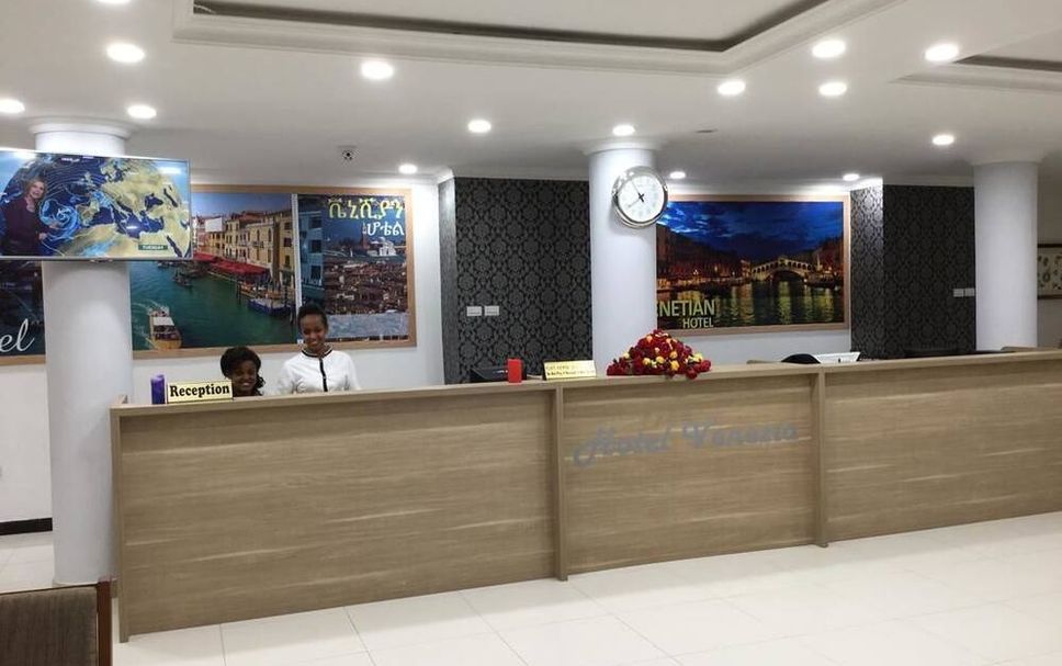 Receptionist Billede