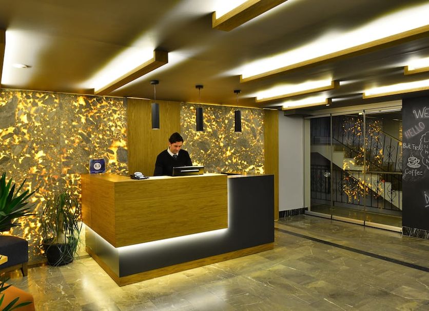 Receptionist Billede