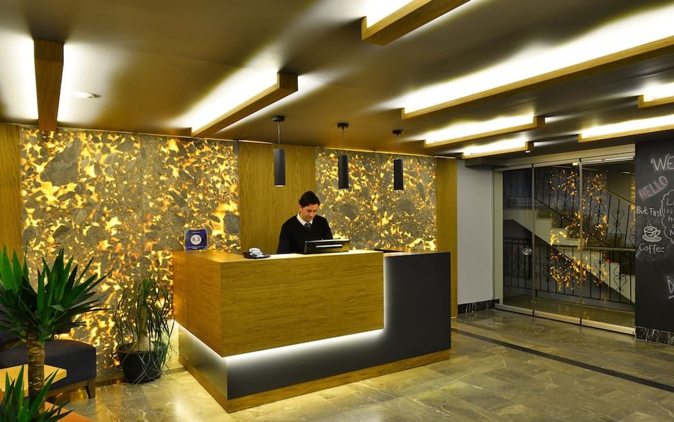 Receptionist Billede