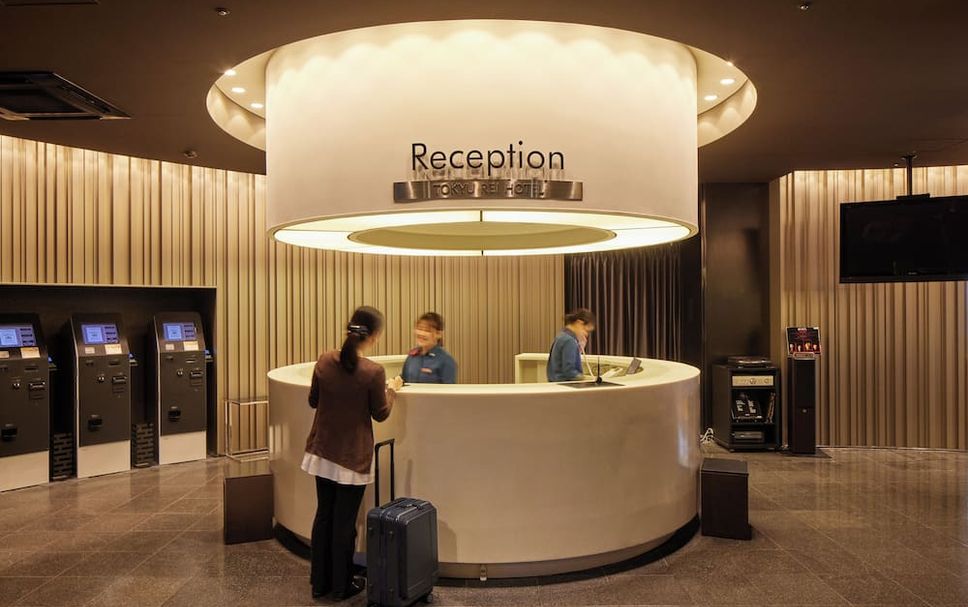 Receptionist Billede