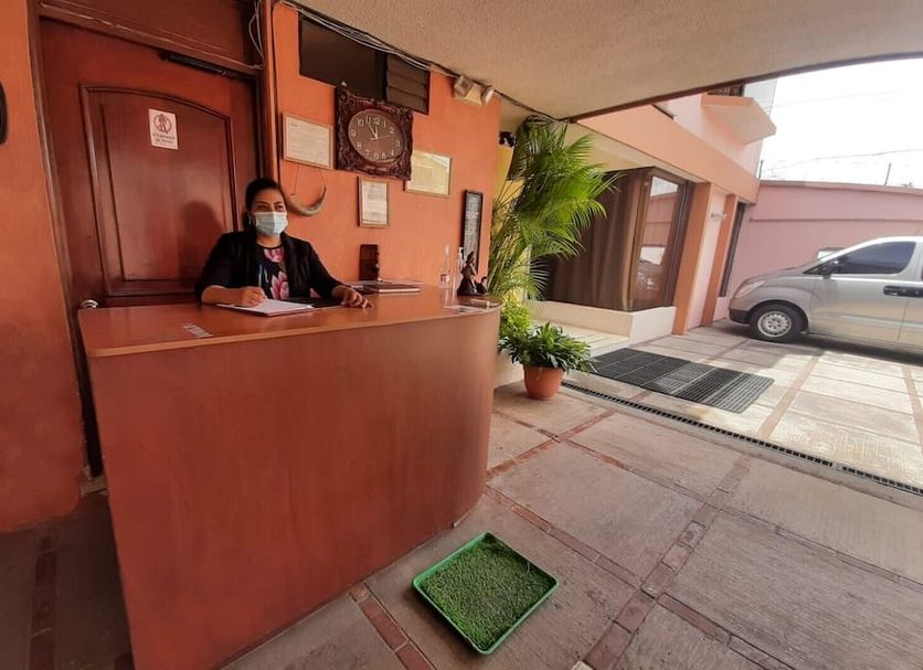 Receptionist Billede