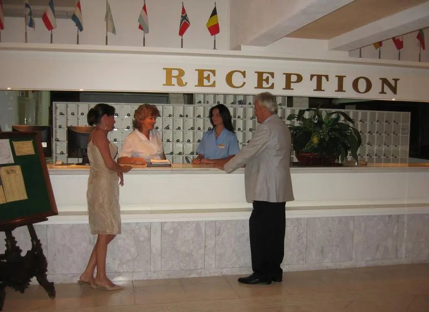 Receptionist Billede