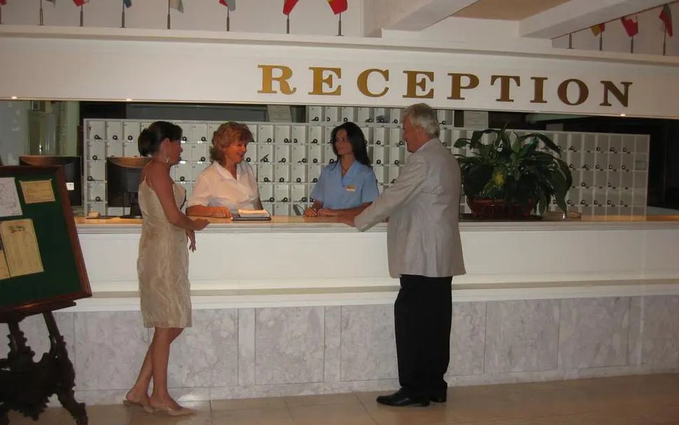 Receptionist Billede