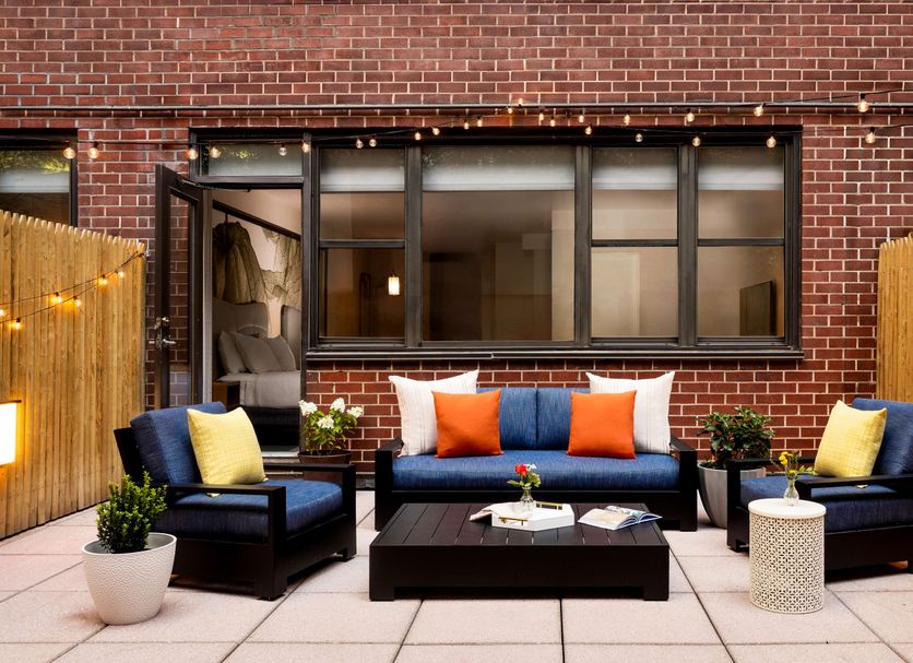 Patio Billede
