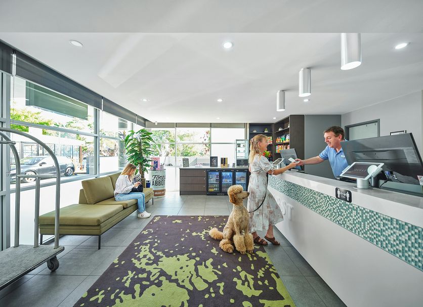 Receptionist Billede
