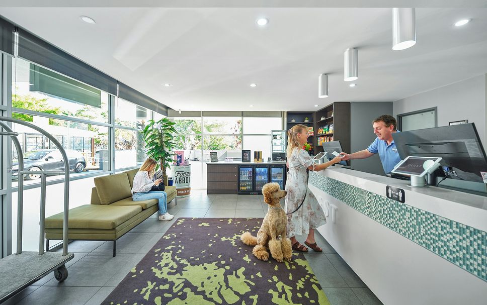 Receptionist Billede