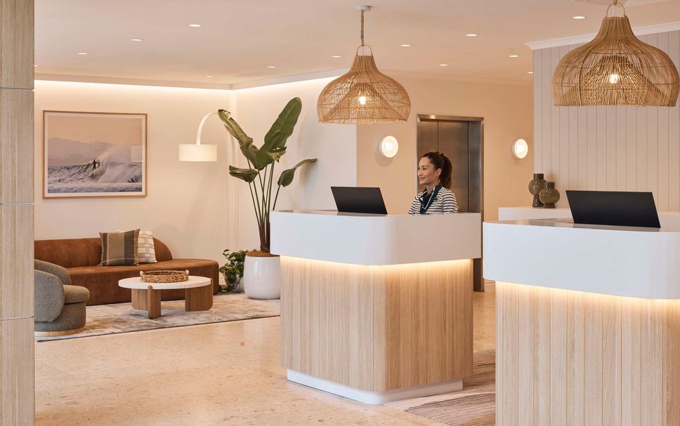 Receptionist Billede
