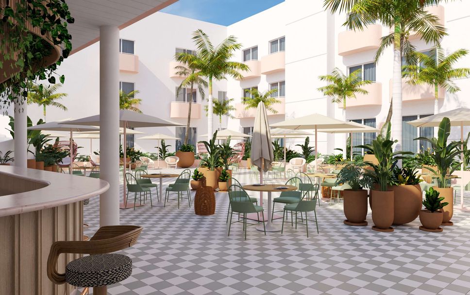 Patio Billede