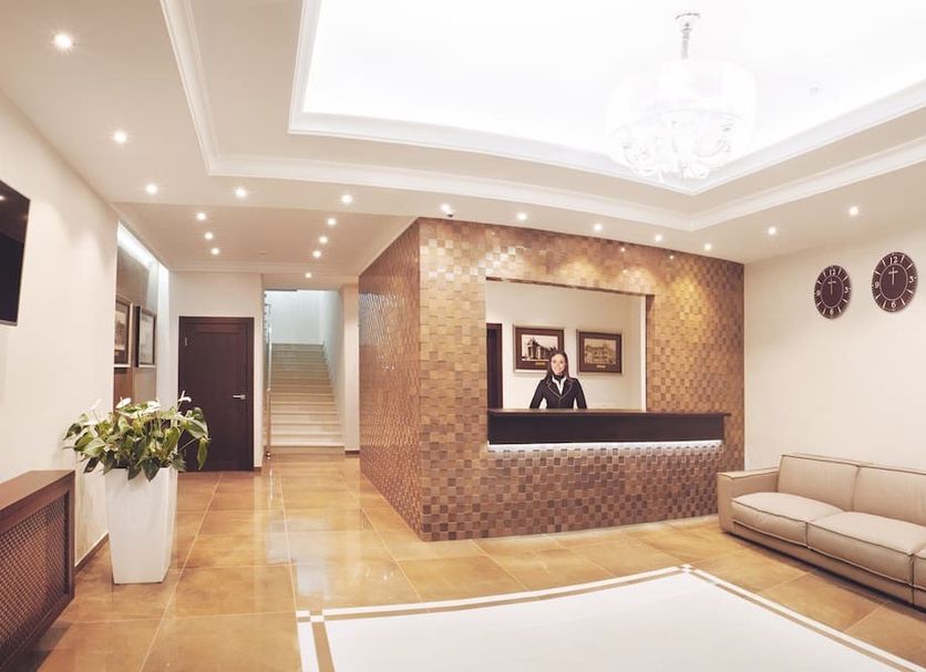 Receptionist Billede