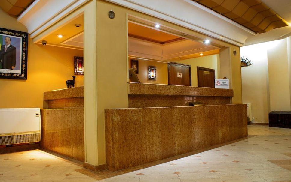 Receptionist Billede