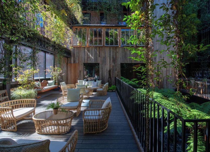 Patio Billede