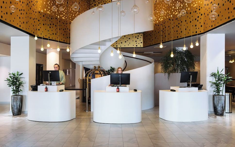 Receptionist Billede