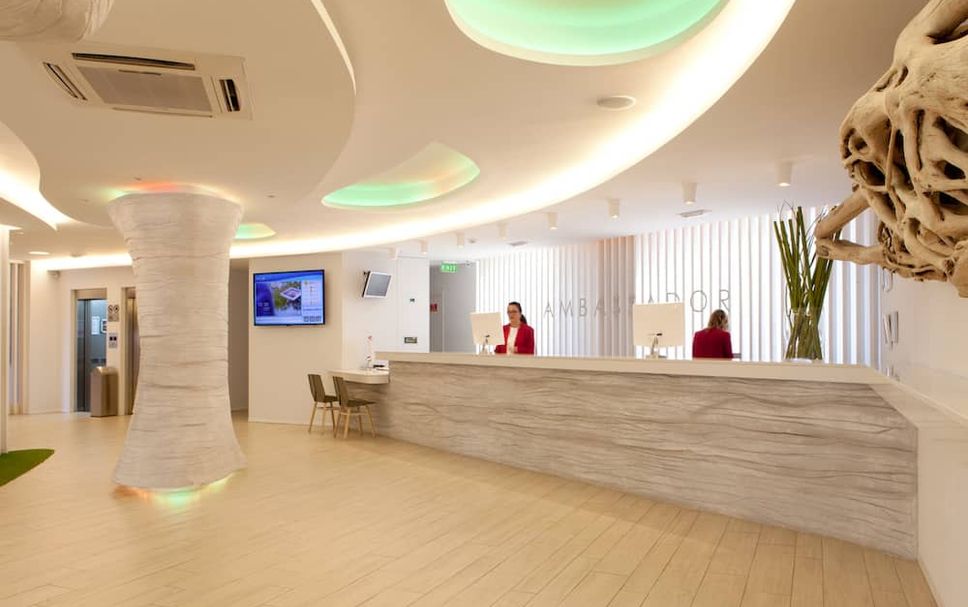 Receptionist Billede