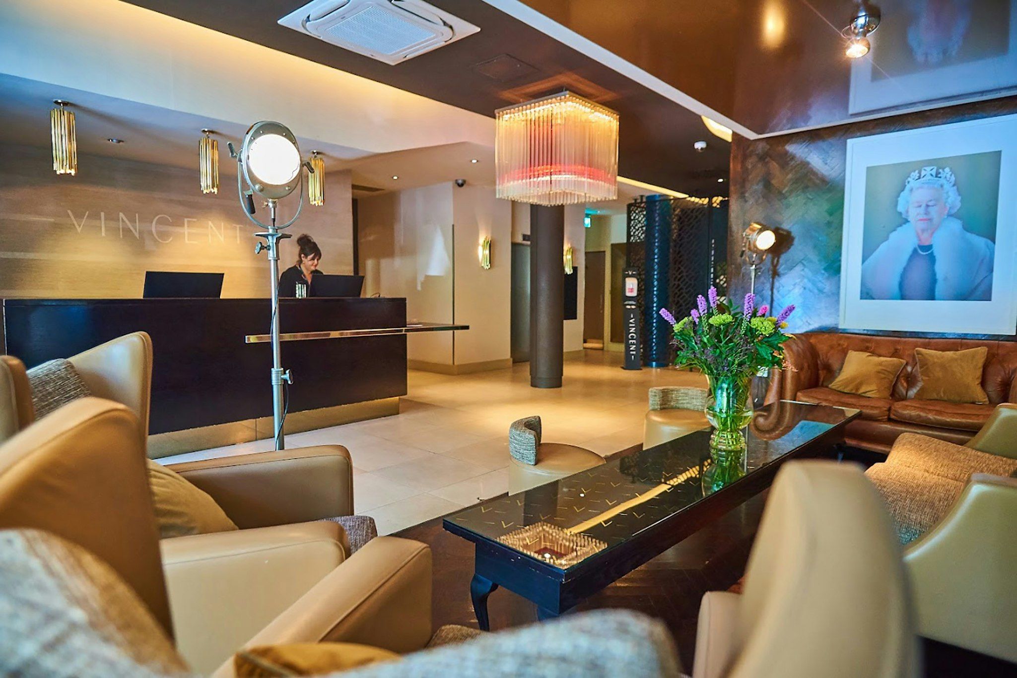 Receptionist Billede